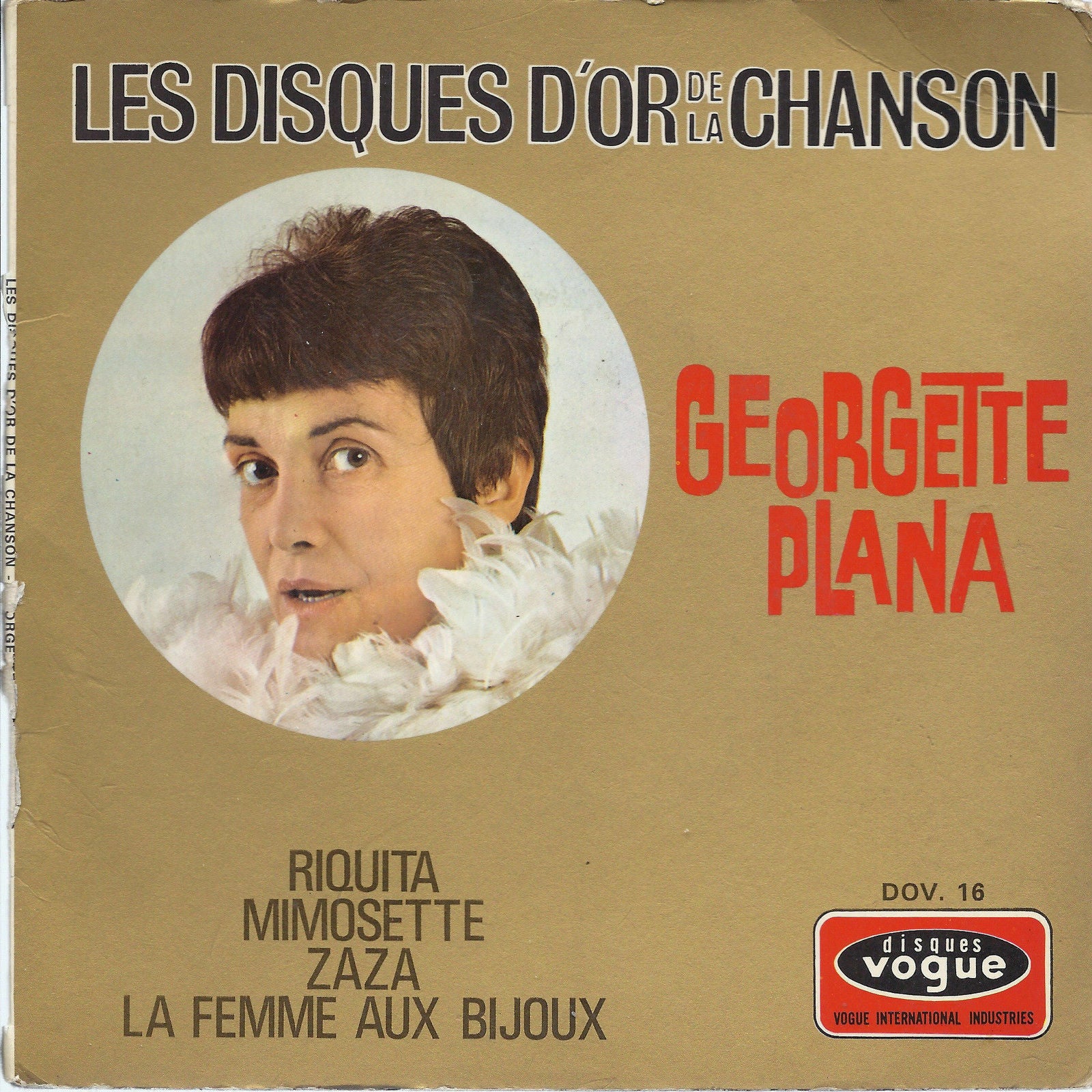 LES DISQUES D'OR DE LA CHANSON # GEORGETTE PLANA