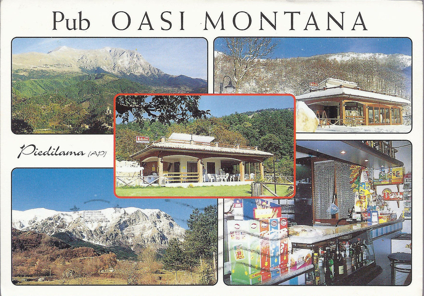 PIEDILAMA di ARQUATA DEL TRONTO - PUB OASI MONTANA - VEDUTE 