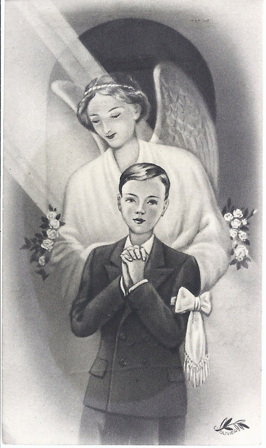 SANTINO - ANGELO - PRIMA COMUNIONE ( Francia ) senza data - 