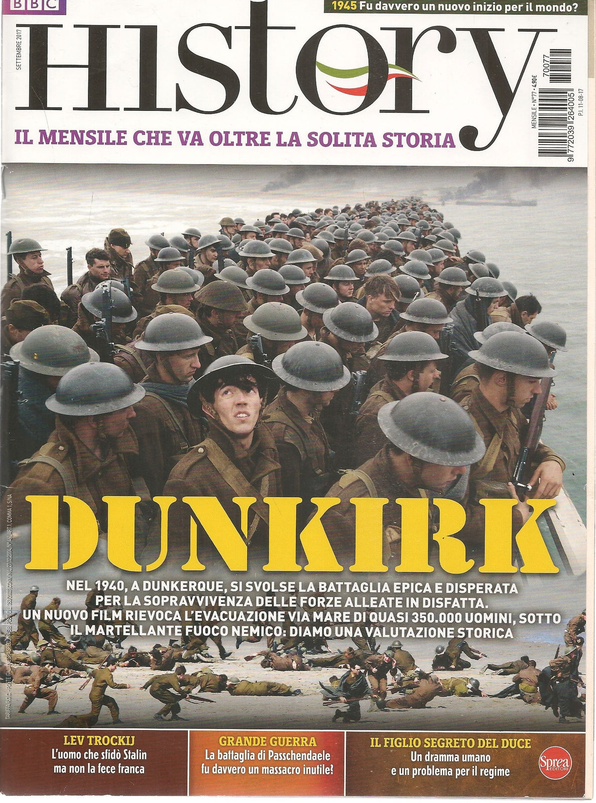 HISTORY - SETTEMBRE 2017 - DUNKIRK