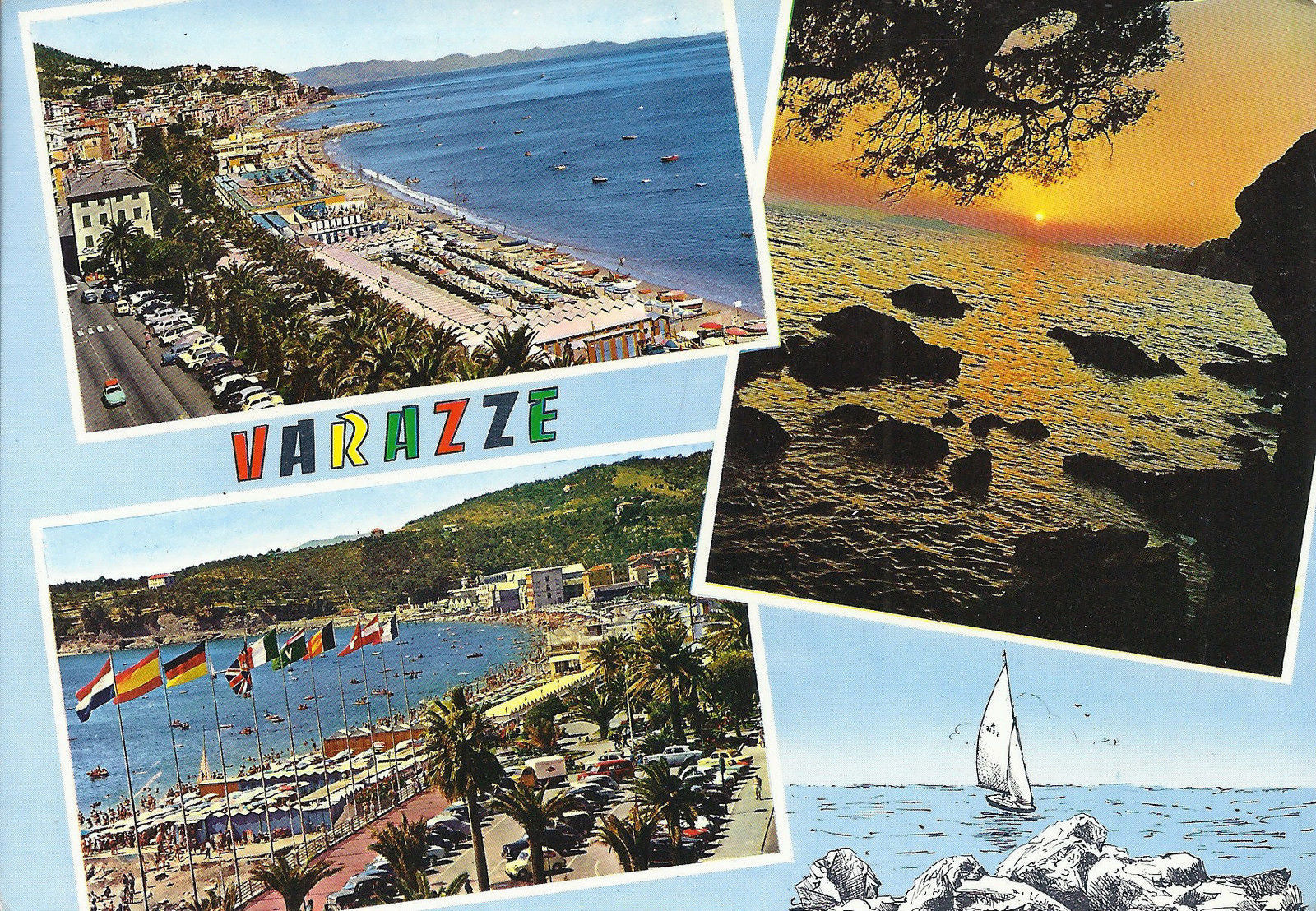 VARAZZE - 3 VEDUTE - V 1971 - FG