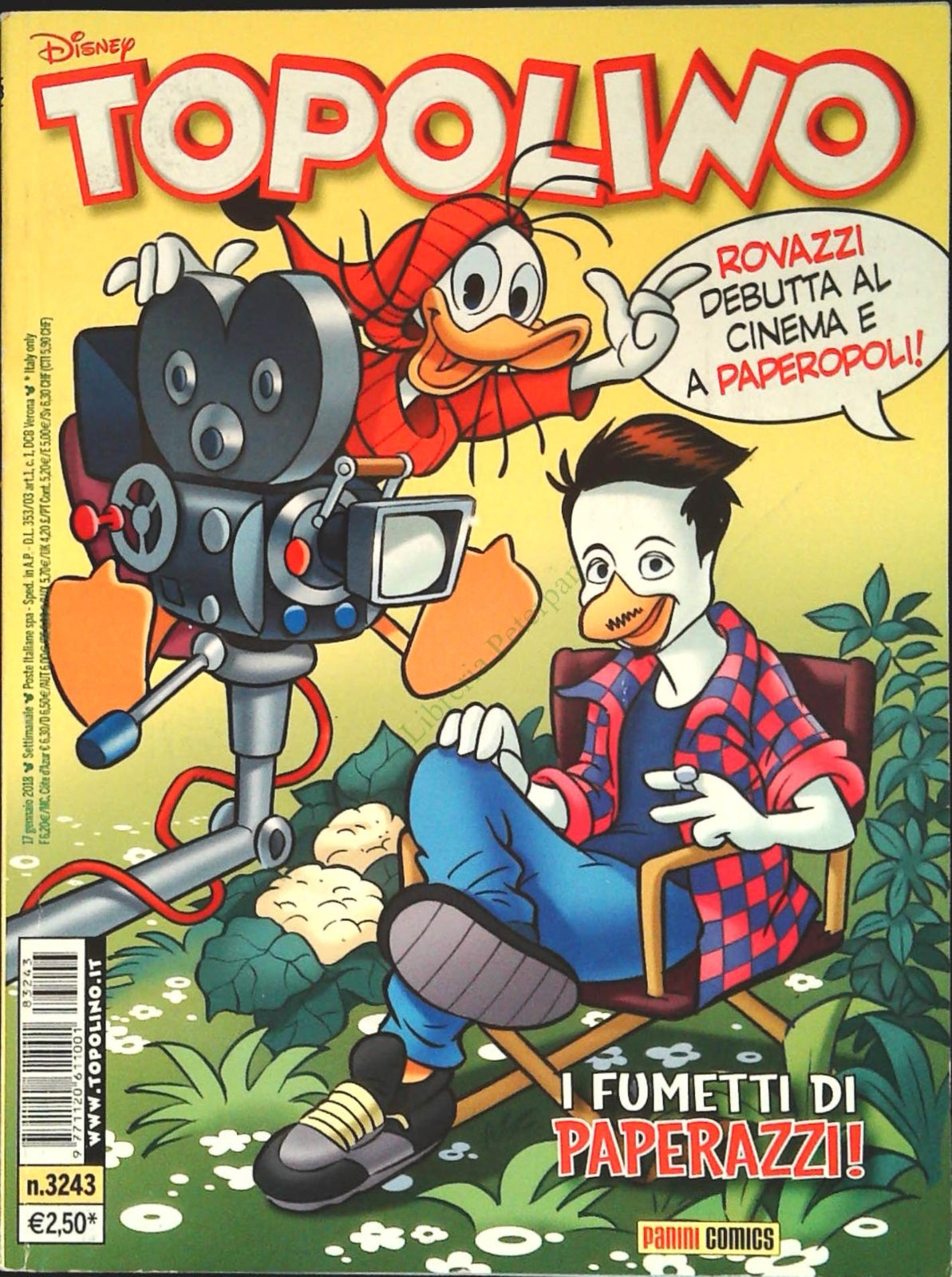 TOPOLINO N. 3243 - 17 GENNAIO 2018