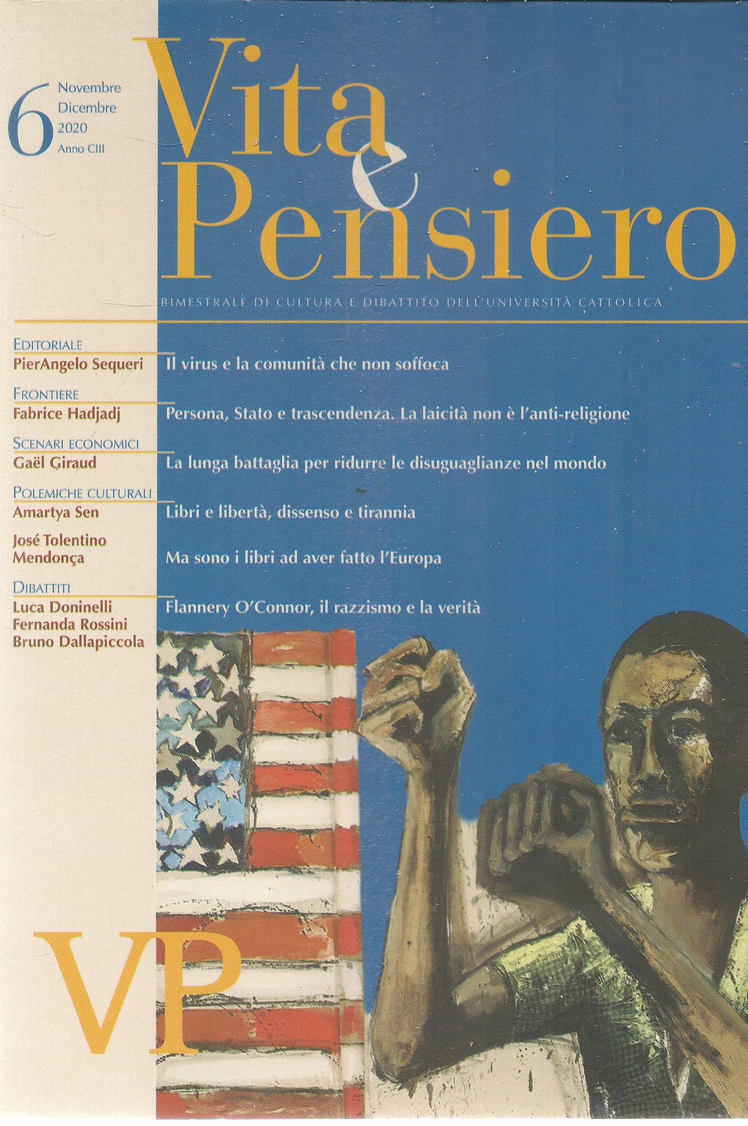 VITA E PENSIERO NOVEMBRE-DICEMBRE 2020