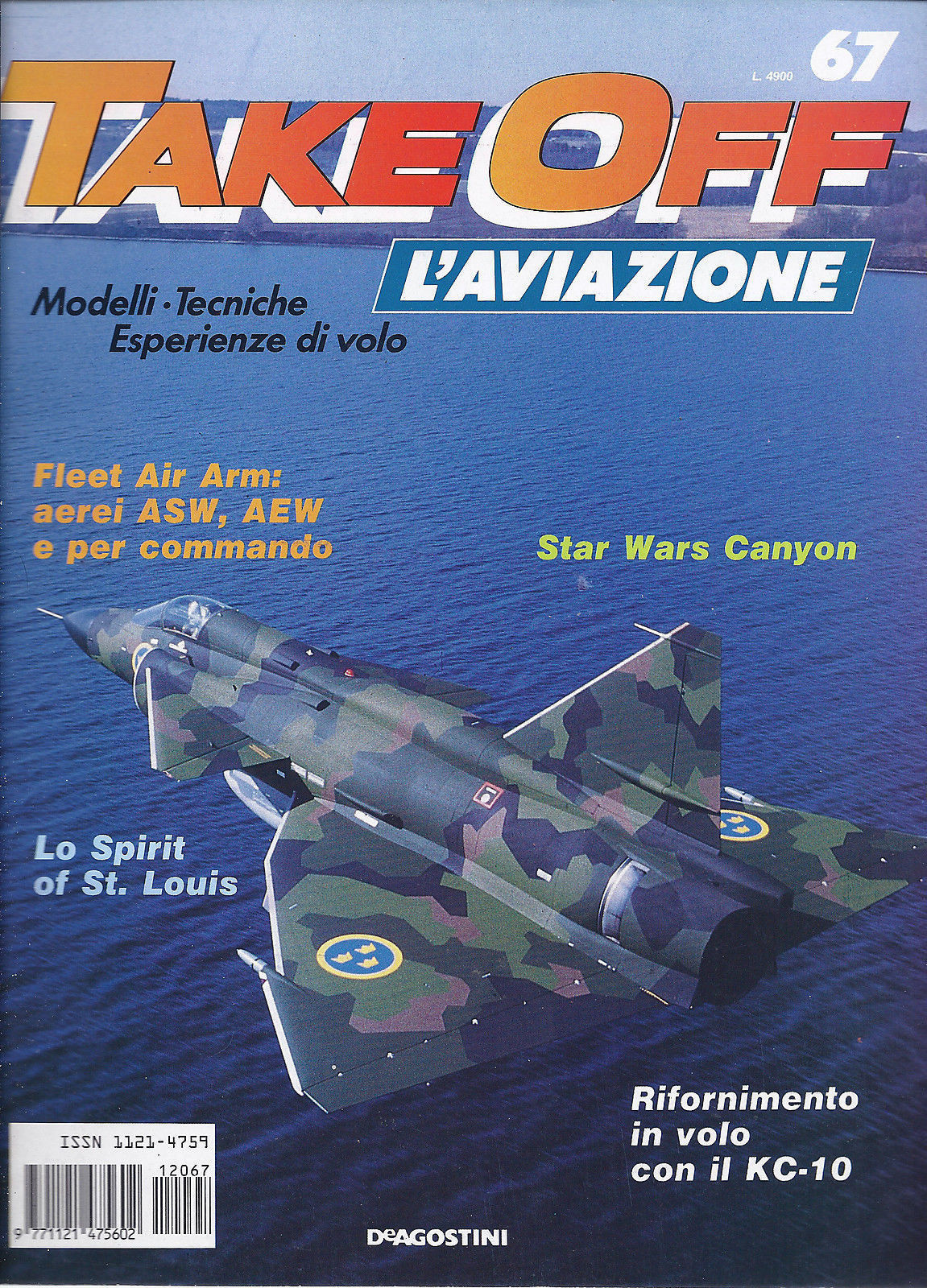 TAKE OFF  L'AVIAZIONE - fascicolo 67