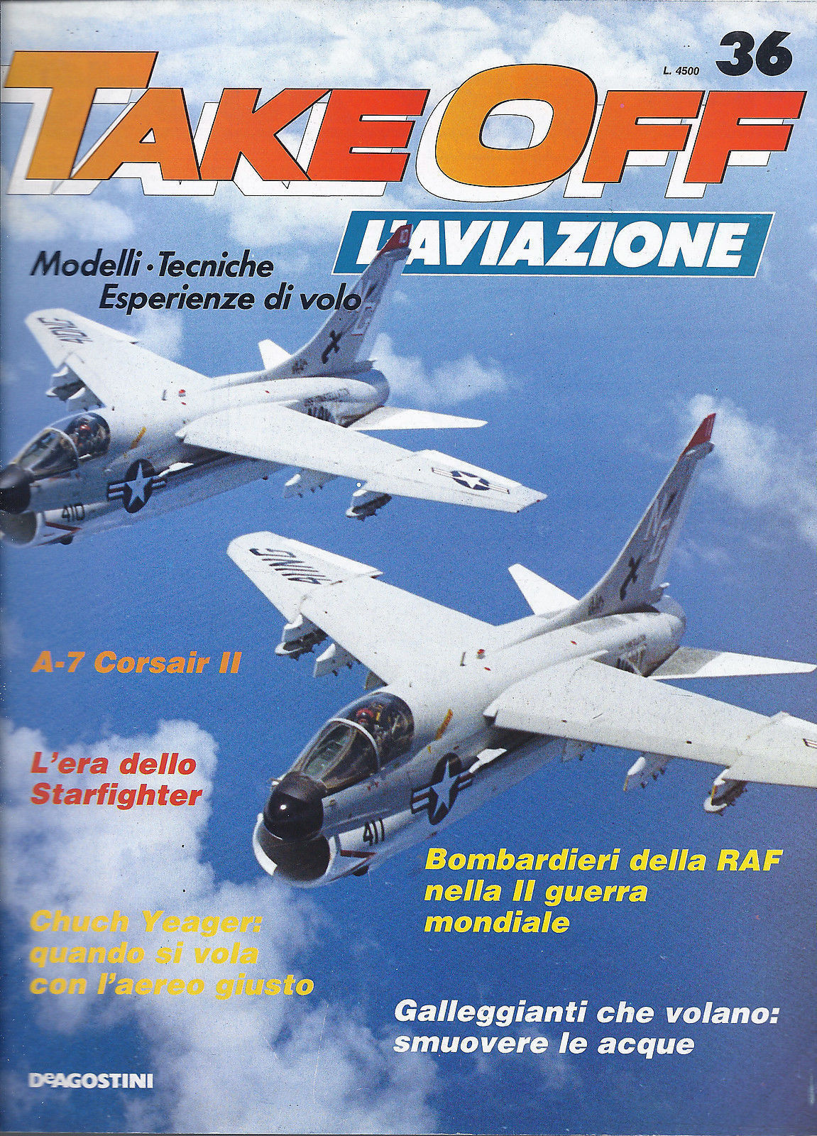 TAKE OFF  L'AVIAZIONE - fascicolo 36