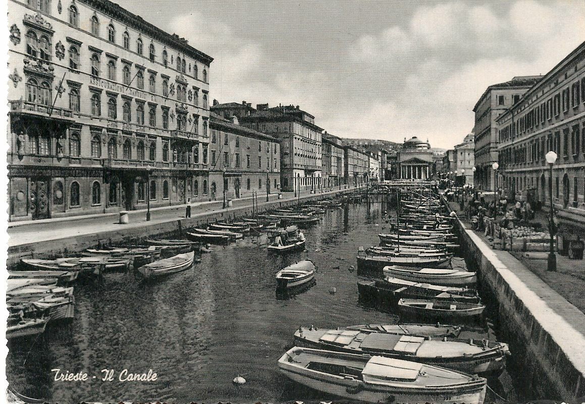 TRIESTE - IL CANALE - 1955