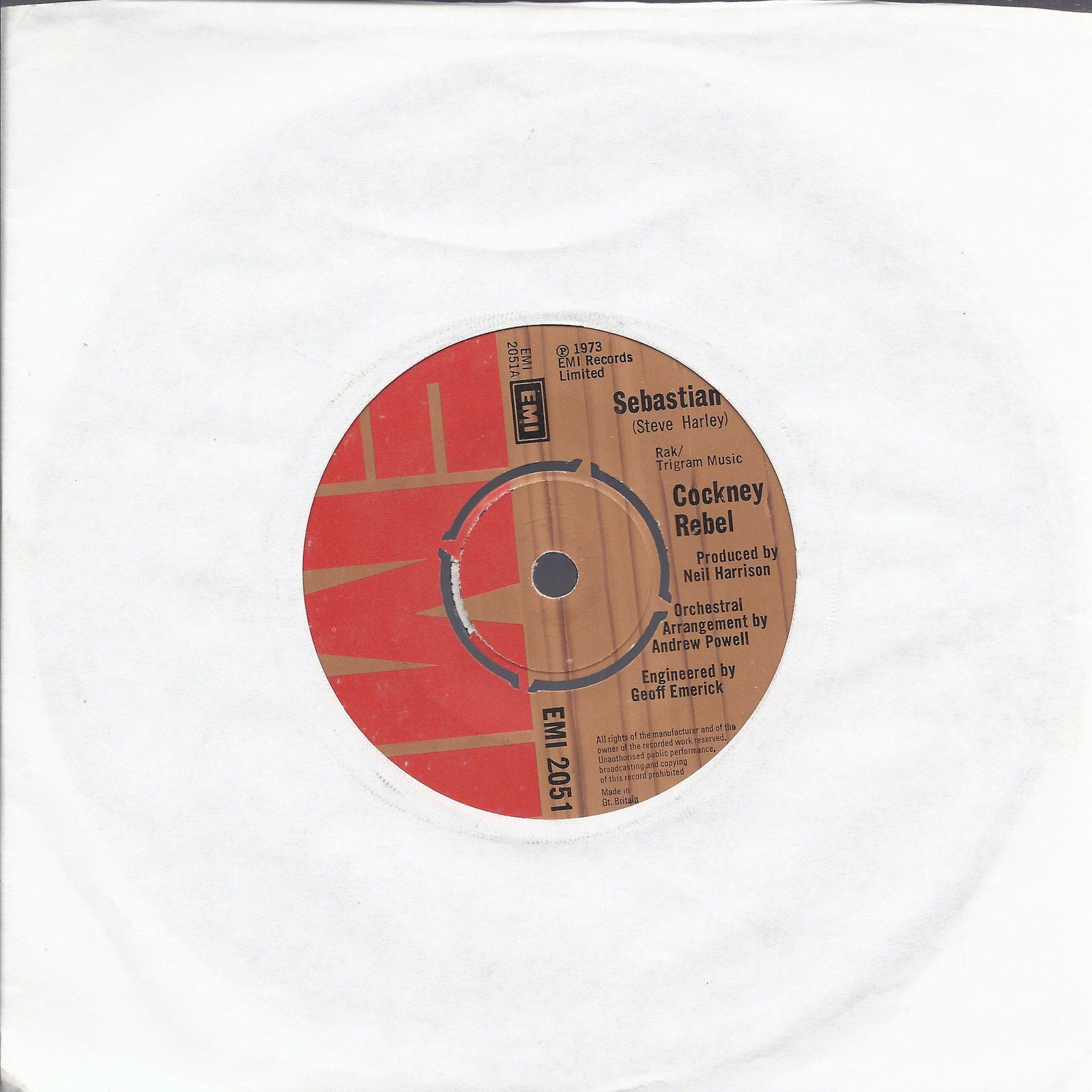 SEBASTIAN - ROCK AND ROLL PARADE # COCKNEY REBEL