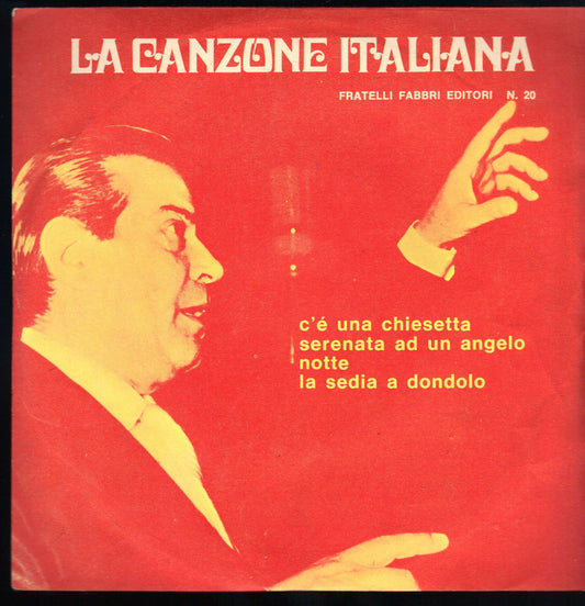 LA CANZONE ITALIANA N° 20 # C'E' UNA CHIESETTA - SERENATA AD UN ANGELO - NOTTE -