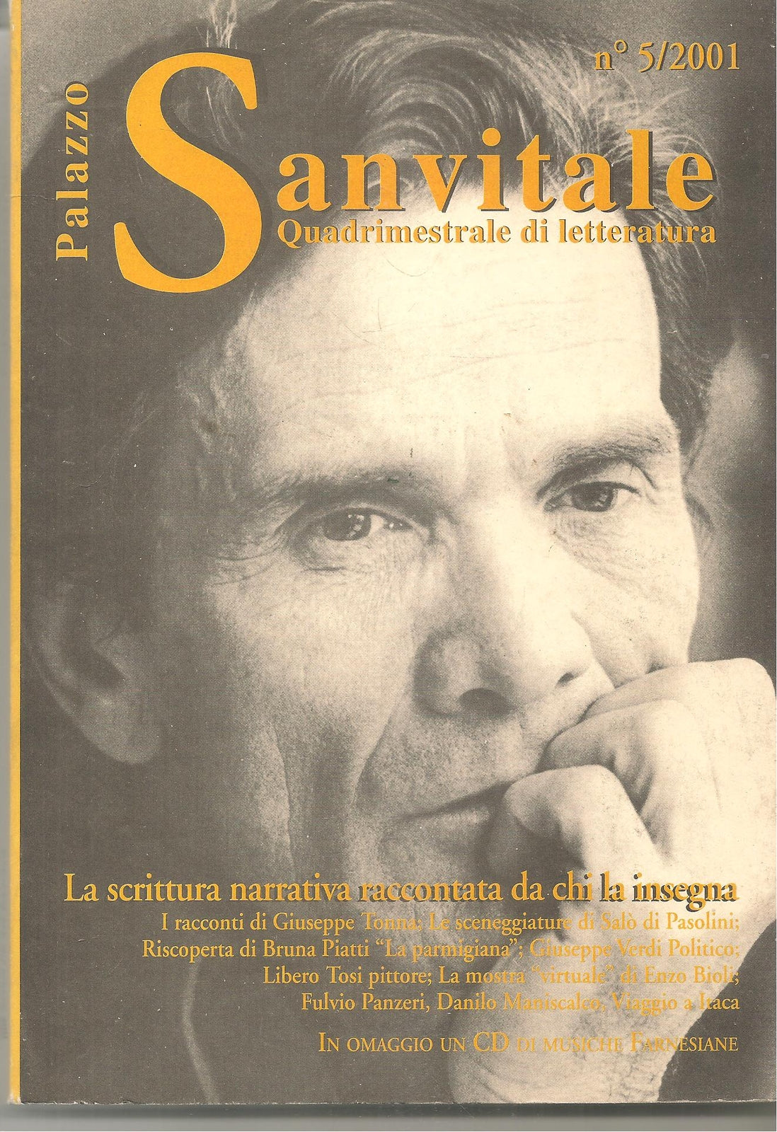 PALAZZO SANVITALE N. 5-2001 - LA SCRITTURA NARRATIVA RACCONATATA