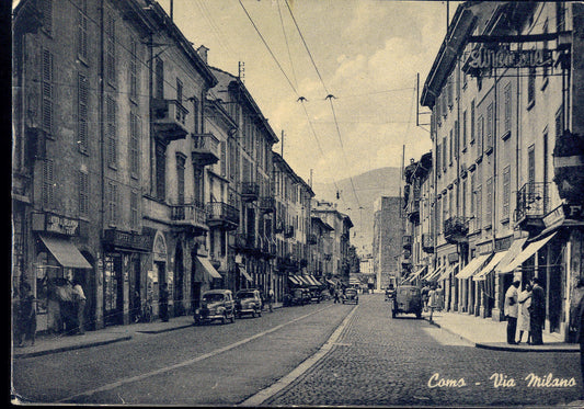 COMO - VIA MILANO - V1954