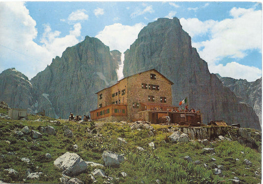 DOLOMITI DI BRENTA - RIFUGIO M.A. AI BRENTEI CON CIMA TOSA E