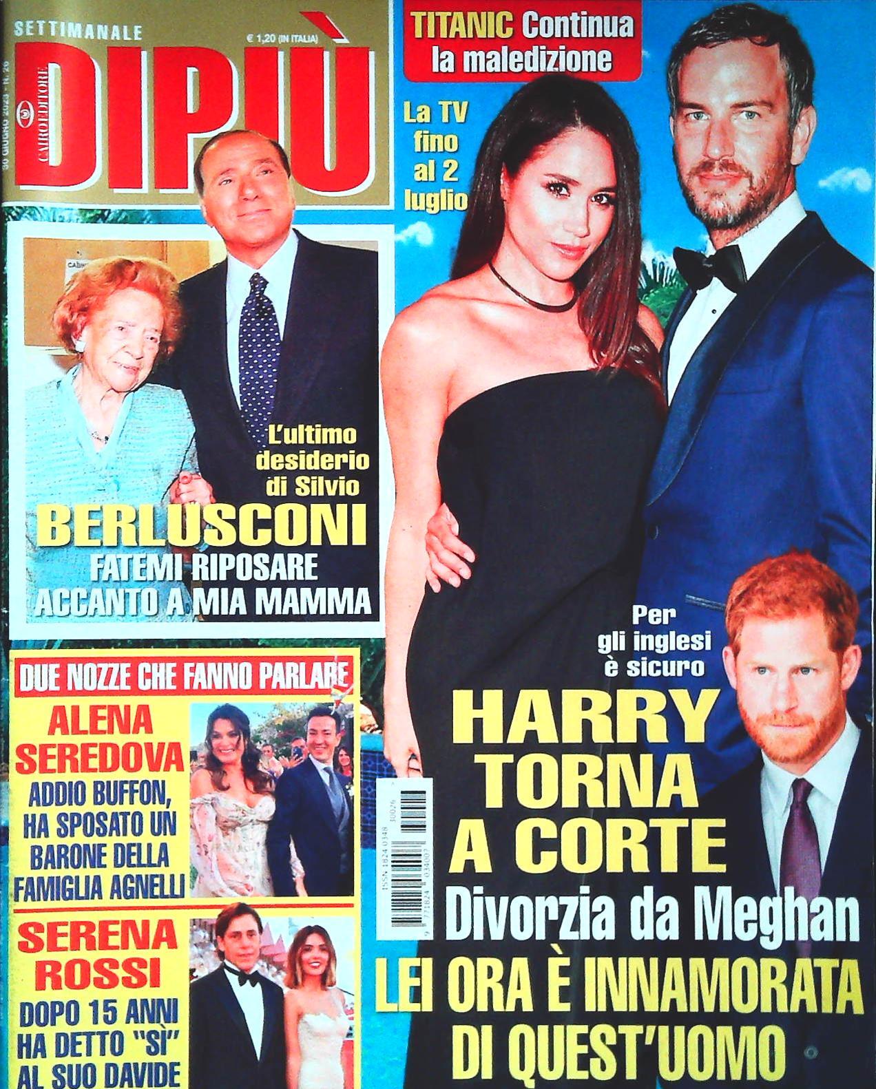 DI PIU' 30 GIUGNO 2023 - BERLUSCONI - ALENA SEREDOVA - SERENAROSSI