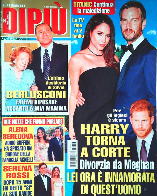 DI PIU' 30 GIUGNO 2023 - BERLUSCONI - ALENA SEREDOVA - SERENAROSSI
