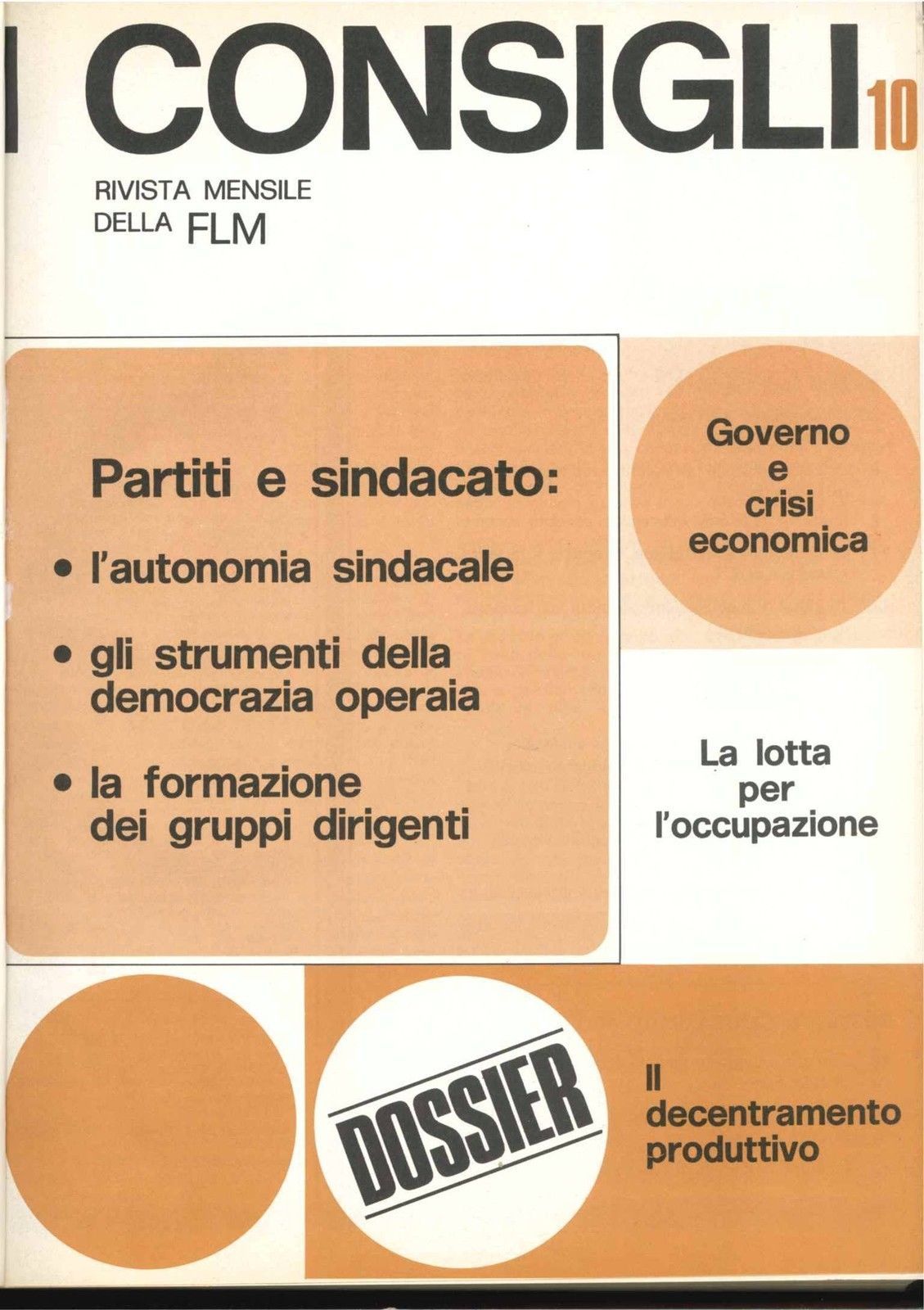 CONSIGLI - RIVISTA DELLA F.L.M. - ANNO 1976