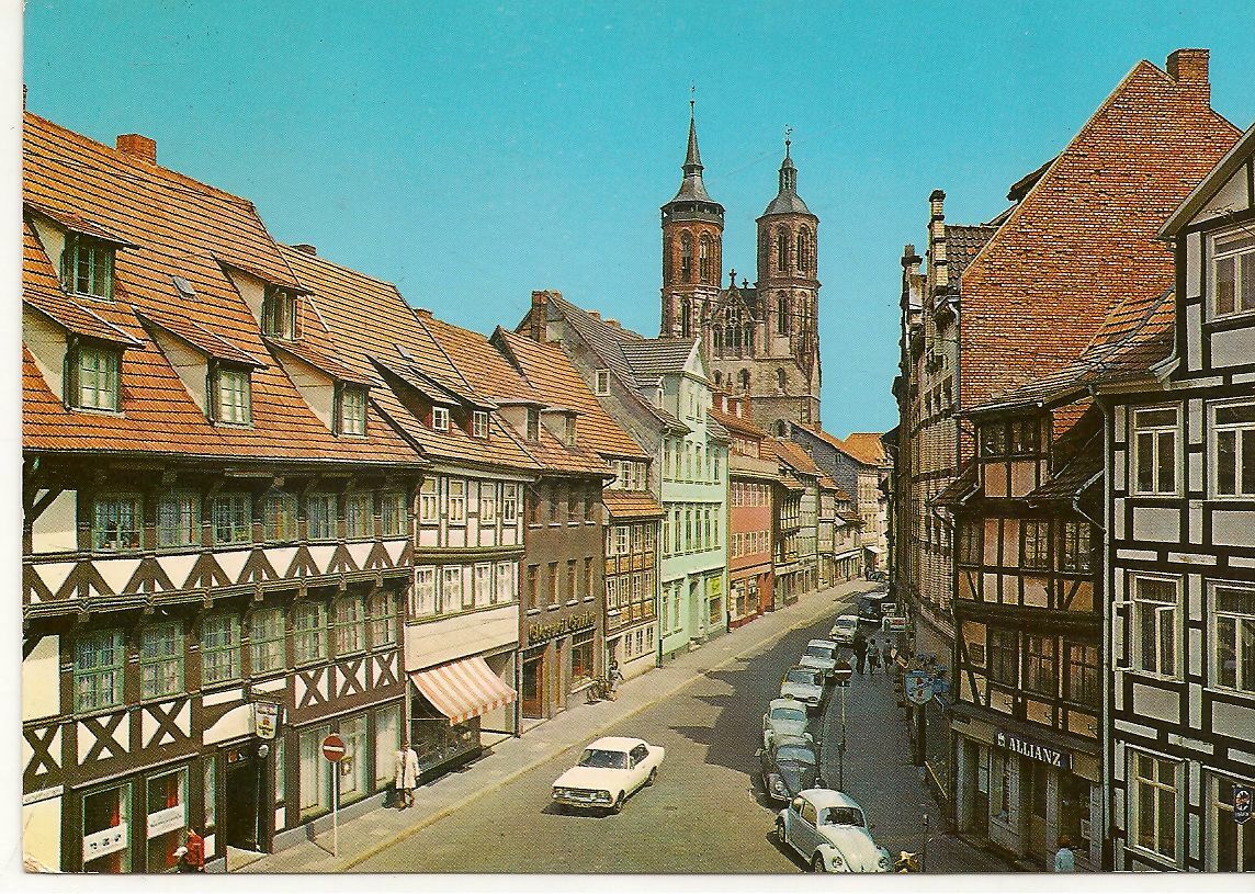 GOTTINGEN - JOHANNISSTRRASSE UND JOAHNNIKIRCHE - V1972