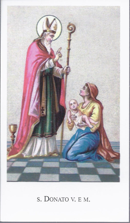 S. DONATO Vesc. e Mart. - SANTINO - AS014-027 - Ed. Paco