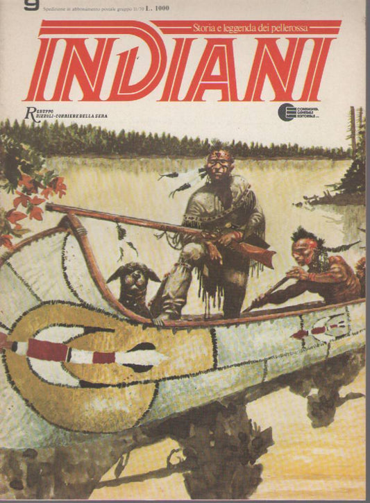 INDIANI, STORIA E LEGGENDA DEI PELLEROSSA - N 9