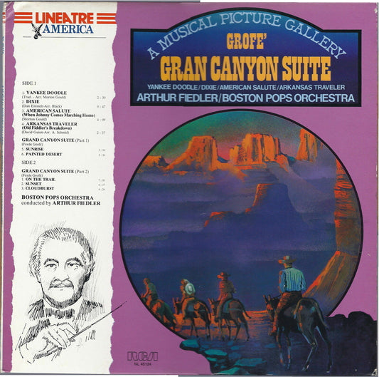 GRAN CANYON SUITE - ARTHUR FIEDLER and BOSTON POP ORCHESTRA - LINEATRE AMERICA