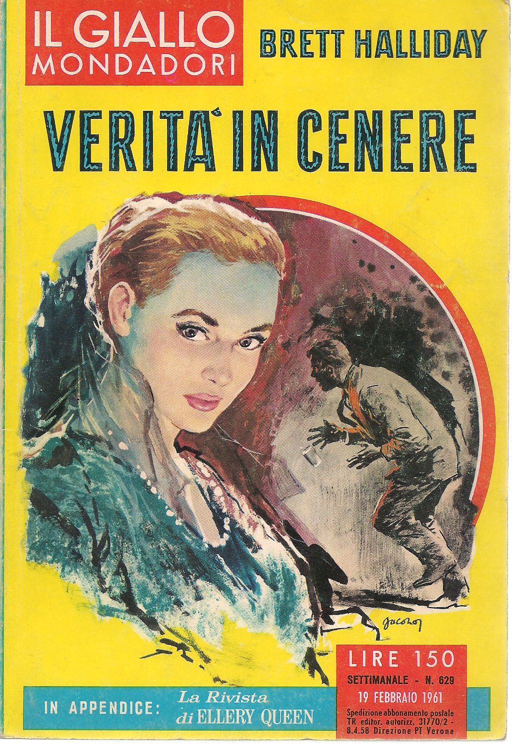 VERITA' IN CENERE - BRETT HALLIDAY