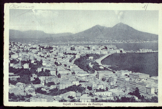 NAPOLI - PANORAMA DA POSILLIPO - V1915