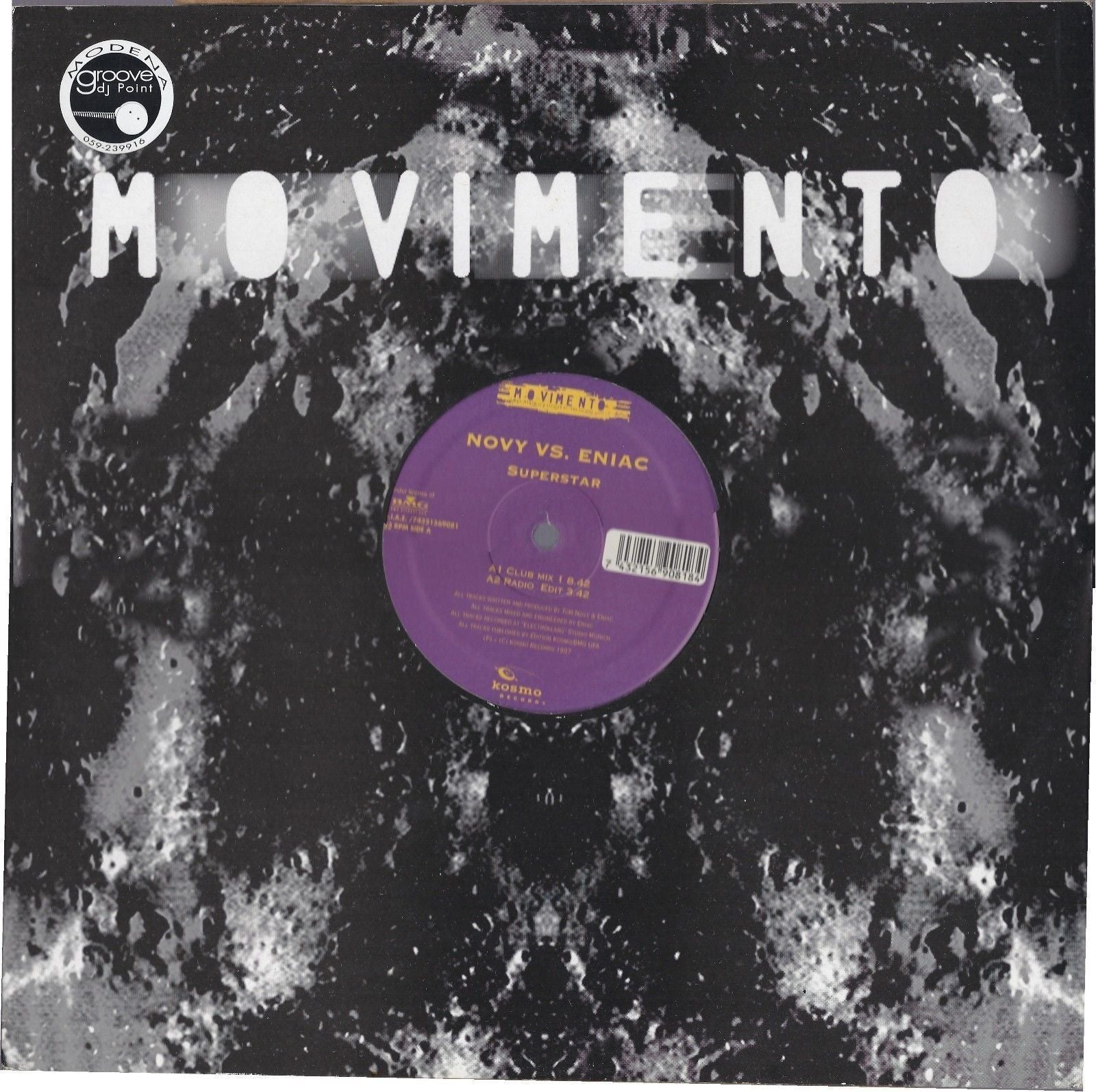 SUPESTAR # NOVY VS. ENIAC - Maxi single