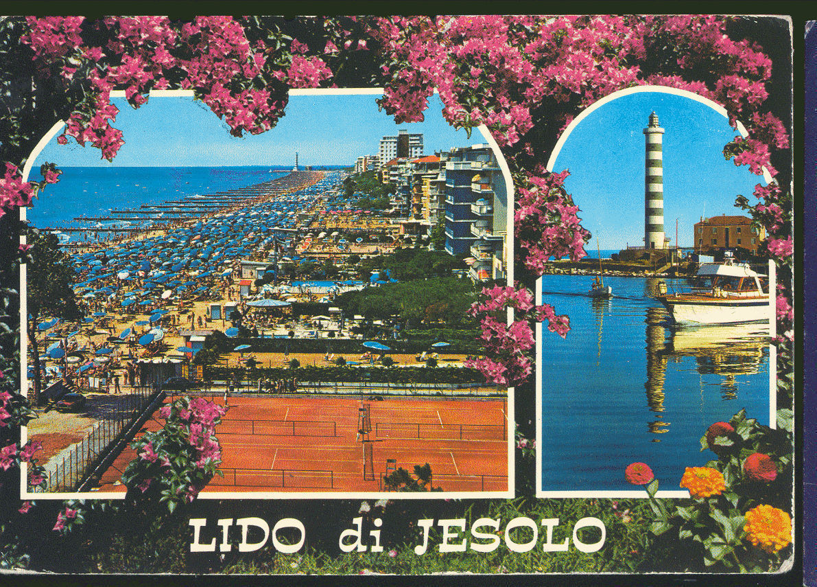 LIDO DI JESOLO - 2 VEDUTE V1980