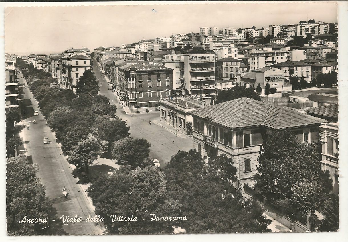 ANCONA - VIALE DELLA VITTORIA - V1964