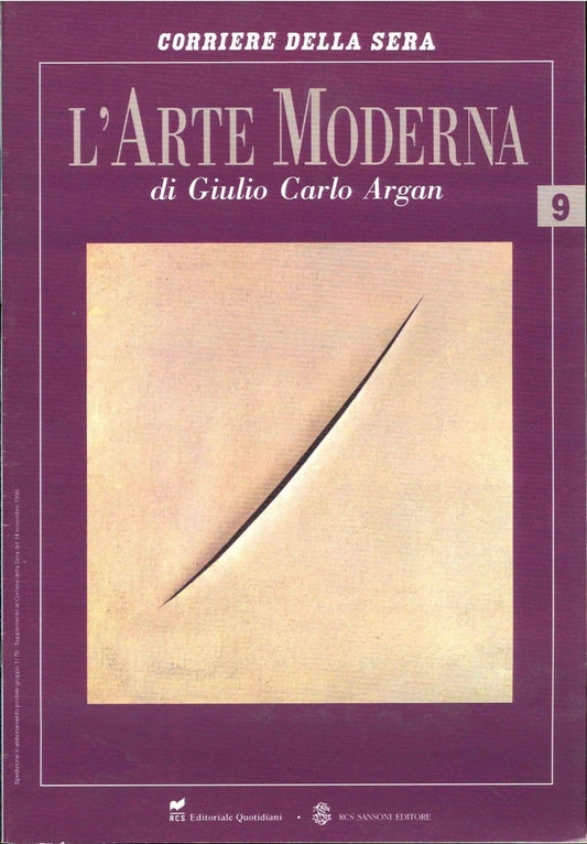 L'ARTE MODERNA N° 9 - GIULIO CARLO ARGAN