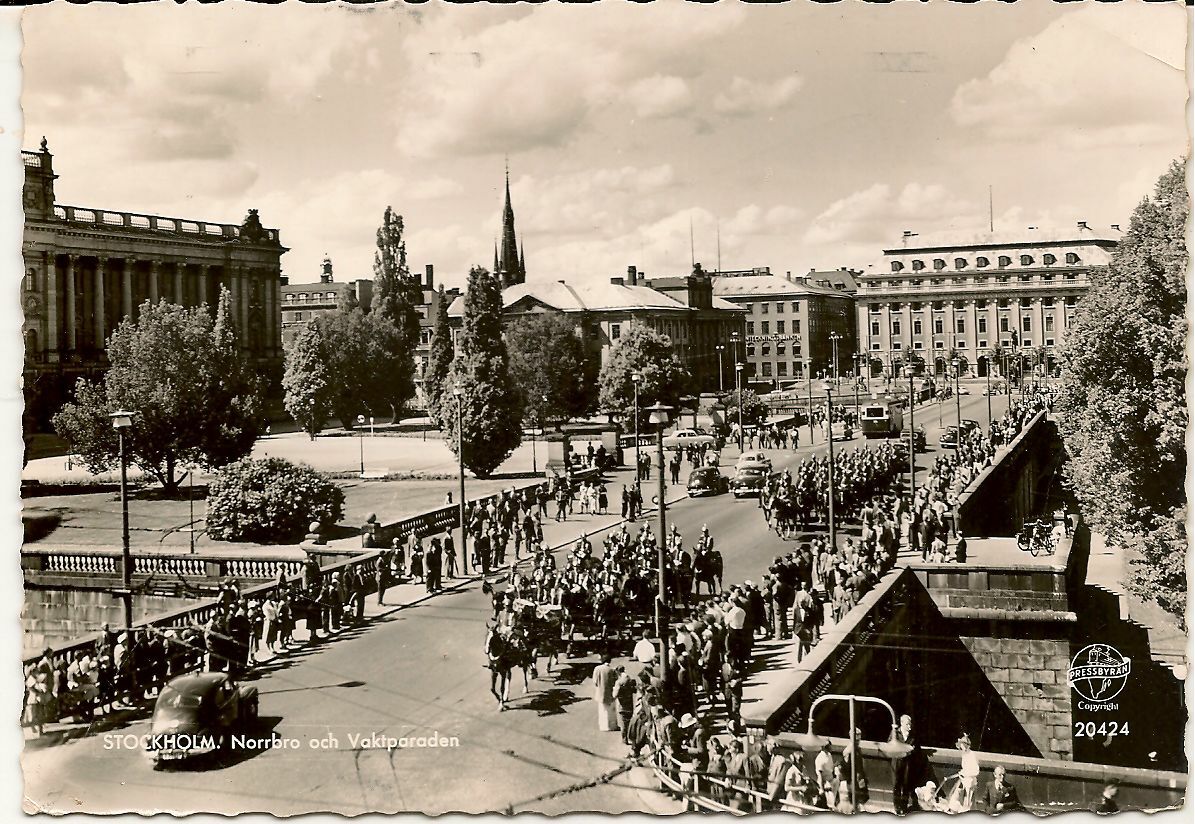 STOCKHOLM  - NORRBRO OCH VAKTPARADEN - VSD