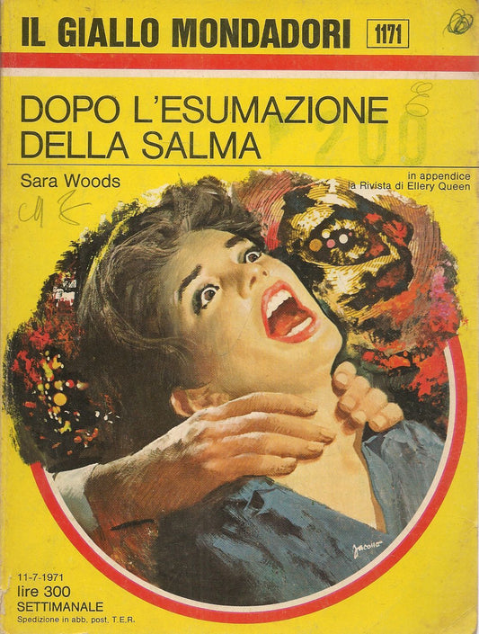 DOPO L'ESUMAZIONE DELLA SALMA - SARA WOODS - IL GIALLO MONDADORI N. 1171
