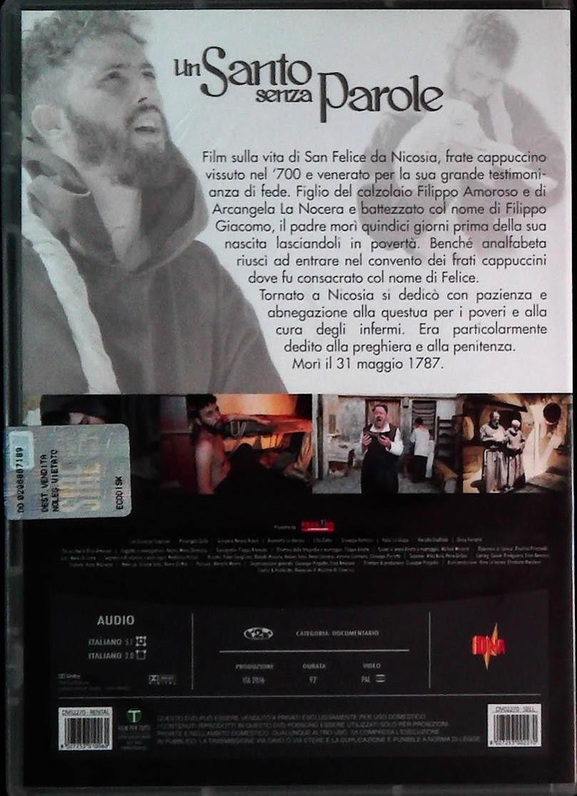 UN SANTO SENZA PAROLE - DVD
