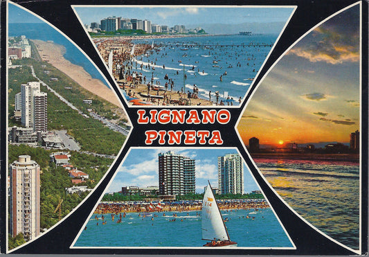 LIGNANO PINETA - 4 VEDUTE - V1981
