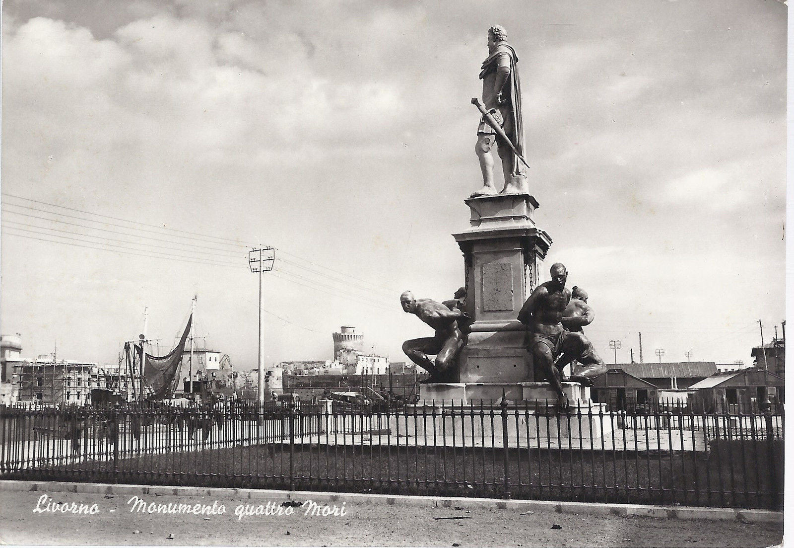 LIVORNO - MONUMENTO QUATTRO MORI - NV - FG