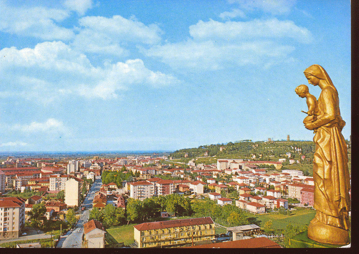 TORTONA - VEDUTA AEREA DALLA MADONNINA - NV