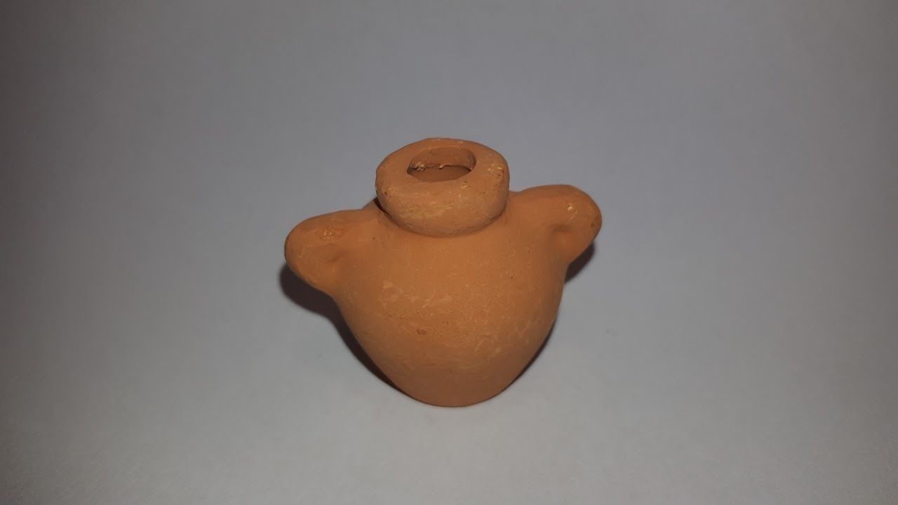 OTRE IN TERRACCOTTA - MINIATURA - DIMENSIONI MILLIMETRI 35X35H - 1 PEZZO