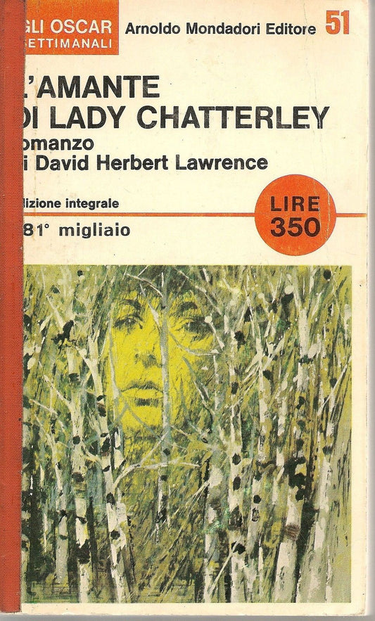 L'AMANTE DI LADY CHATTERLEY - DAVID HERBERT LAWRENCE   Oscar Mondadori
