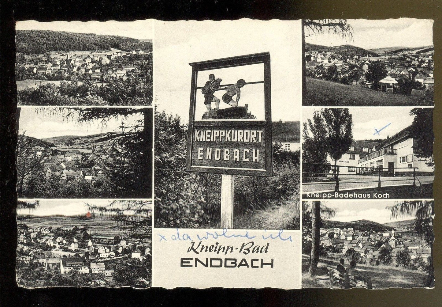 ENDBACH - KNEIPP BAD - 7 VEDUTINE - V1961