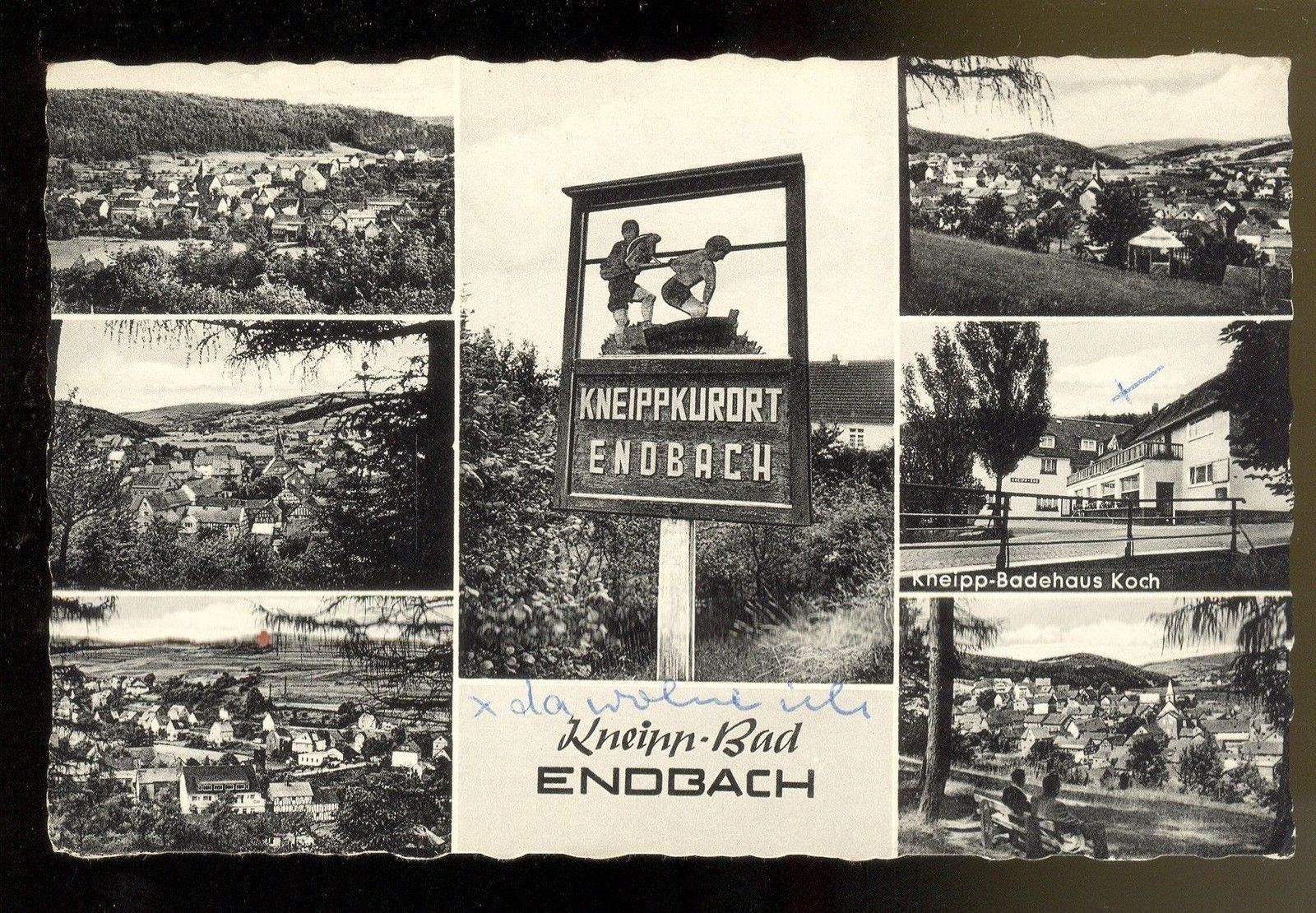 ENDBACH - KNEIPP BAD - 7 VEDUTINE - V1961