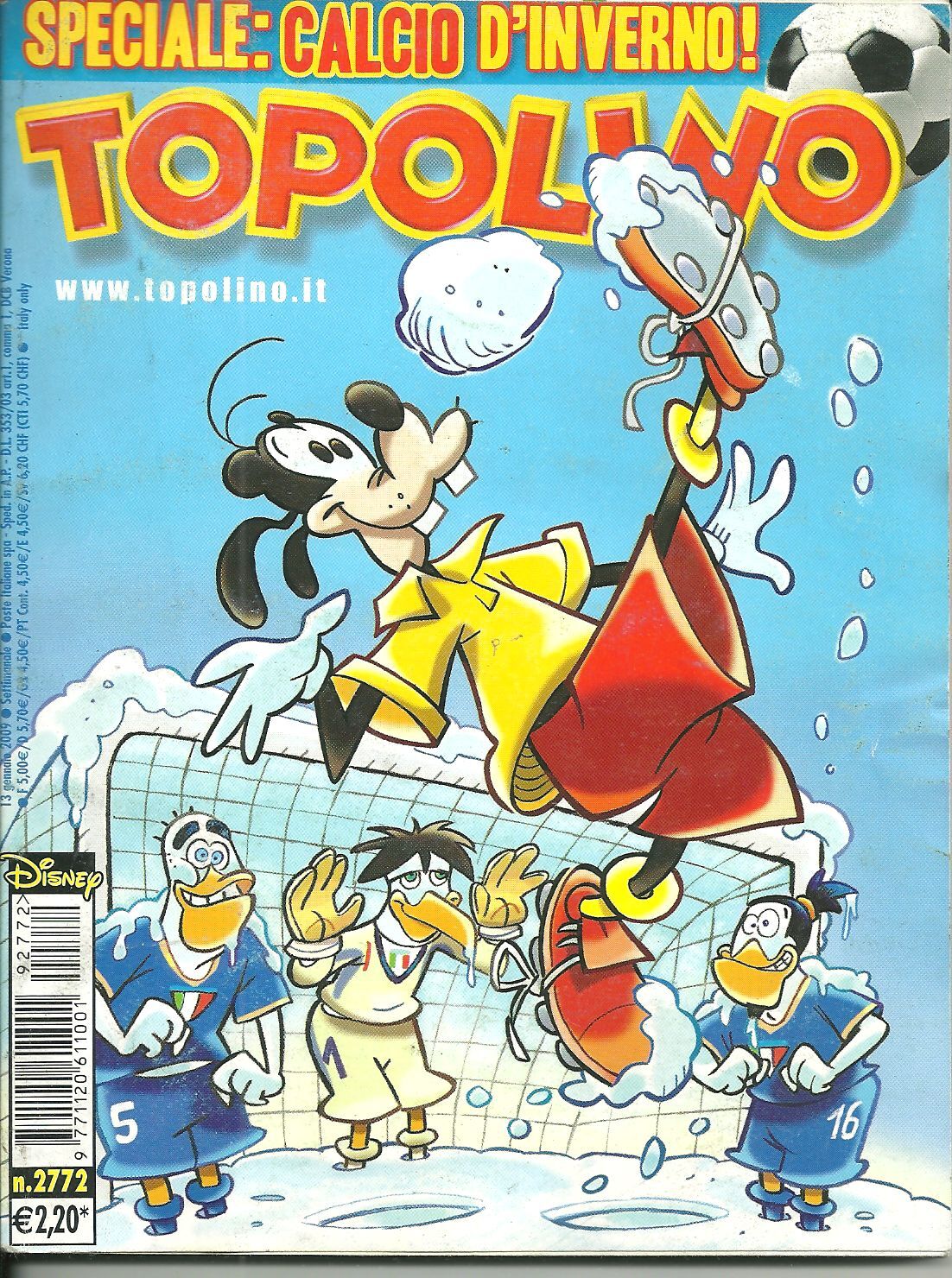 TOPOLINO N. 2772 - 13 GENNAIO 2009