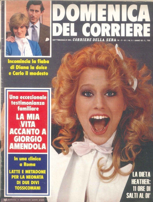 DOMENICA DEL CORRIERE N 11 - 14 MARZO 1981