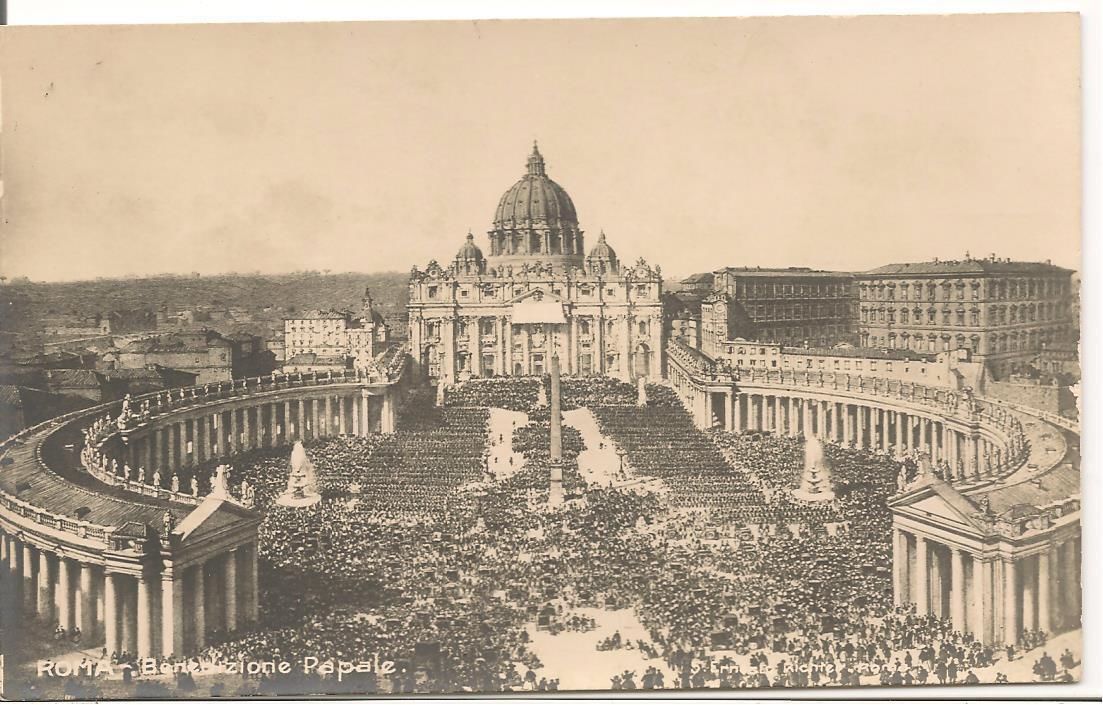 ROMA - BENEDIZIONE PAPALE - NV