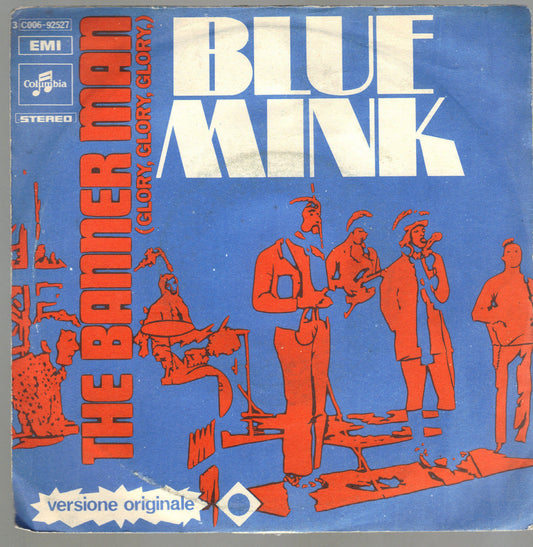 THE BANNER MAN - MIND YOUR BUSINESS - BLUE MINK