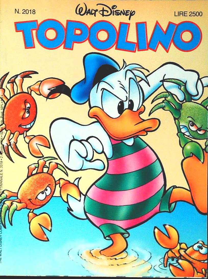 TOPOLINO N. 2018 -  AGOSTO 1994