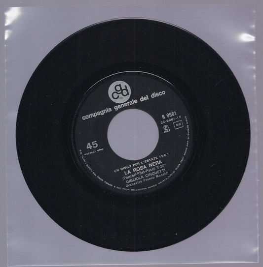 LA ROSA NERA - HO IL CUORE TENERO == GIGLIOLA CINQUETTI