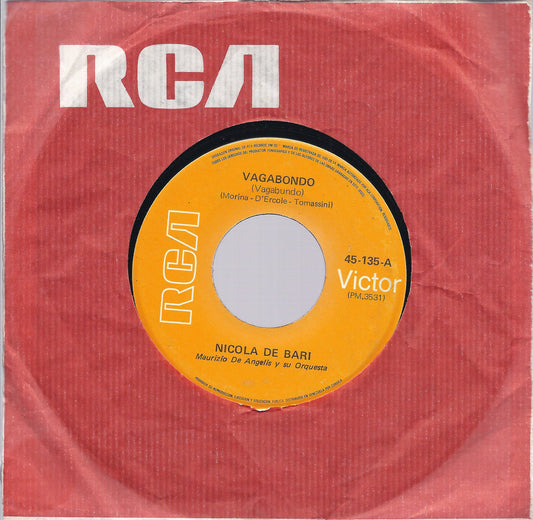 VAGABONDO (VAGABUNDO) - LA MIA DONNA (MI MUJER) # NICOLA DI BARI (Venezuela)