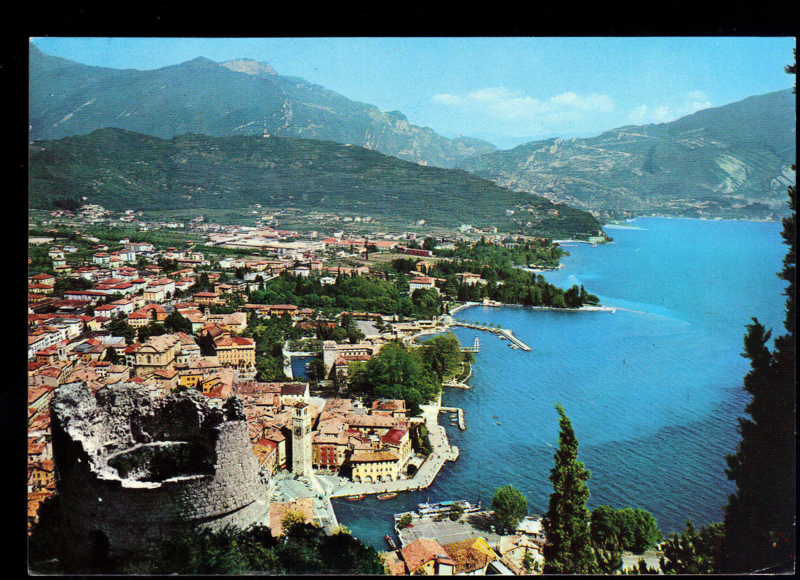 RIVA DEL GARDA - VEDUTA DAL BASTIONE - V1993