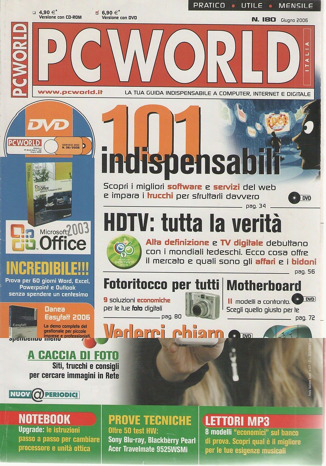 PC WORLD N° 180 GIUGNO 2006 - AA.VV.