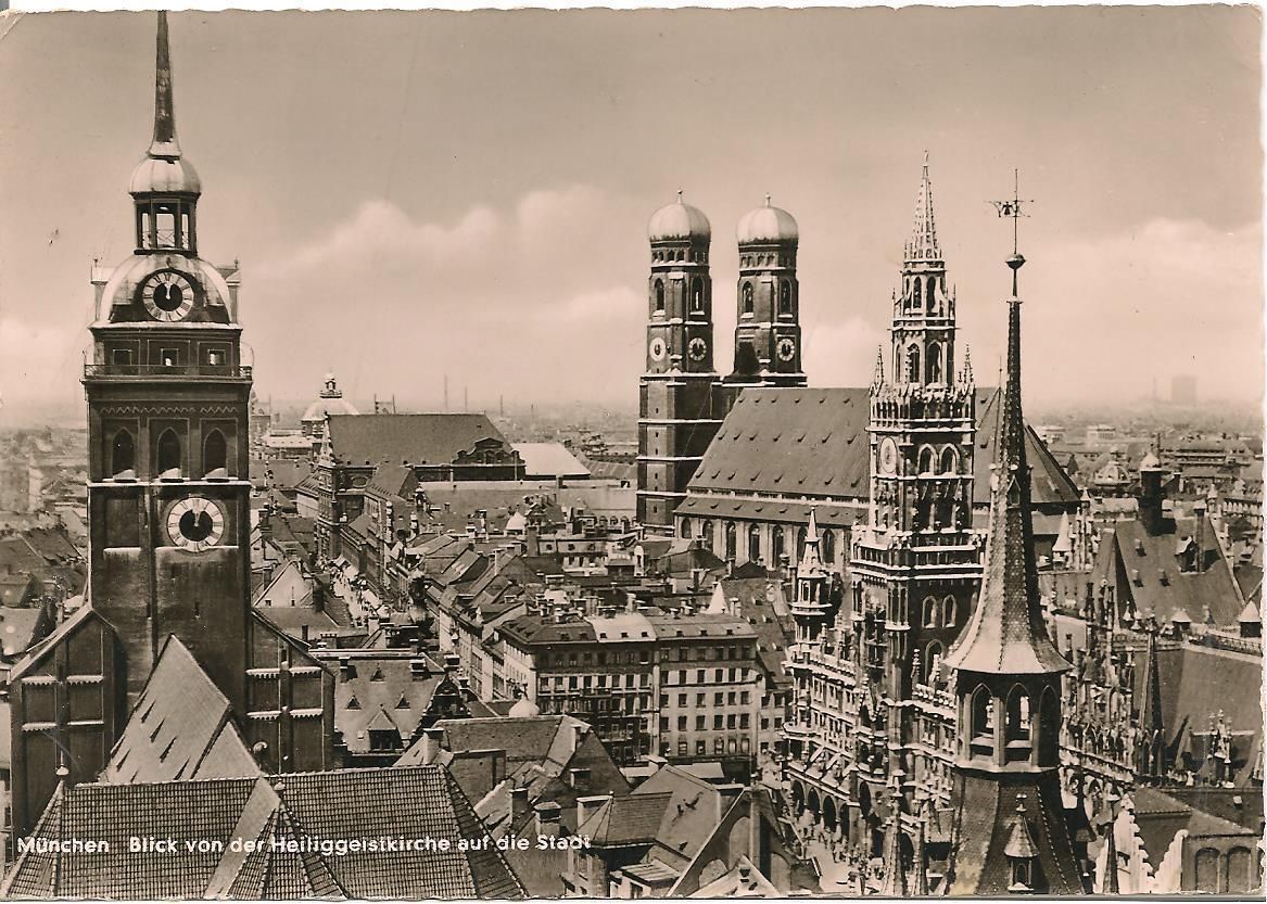 MONACO DI BAVIERA - PANORAMA - V IN BUSTA 1963