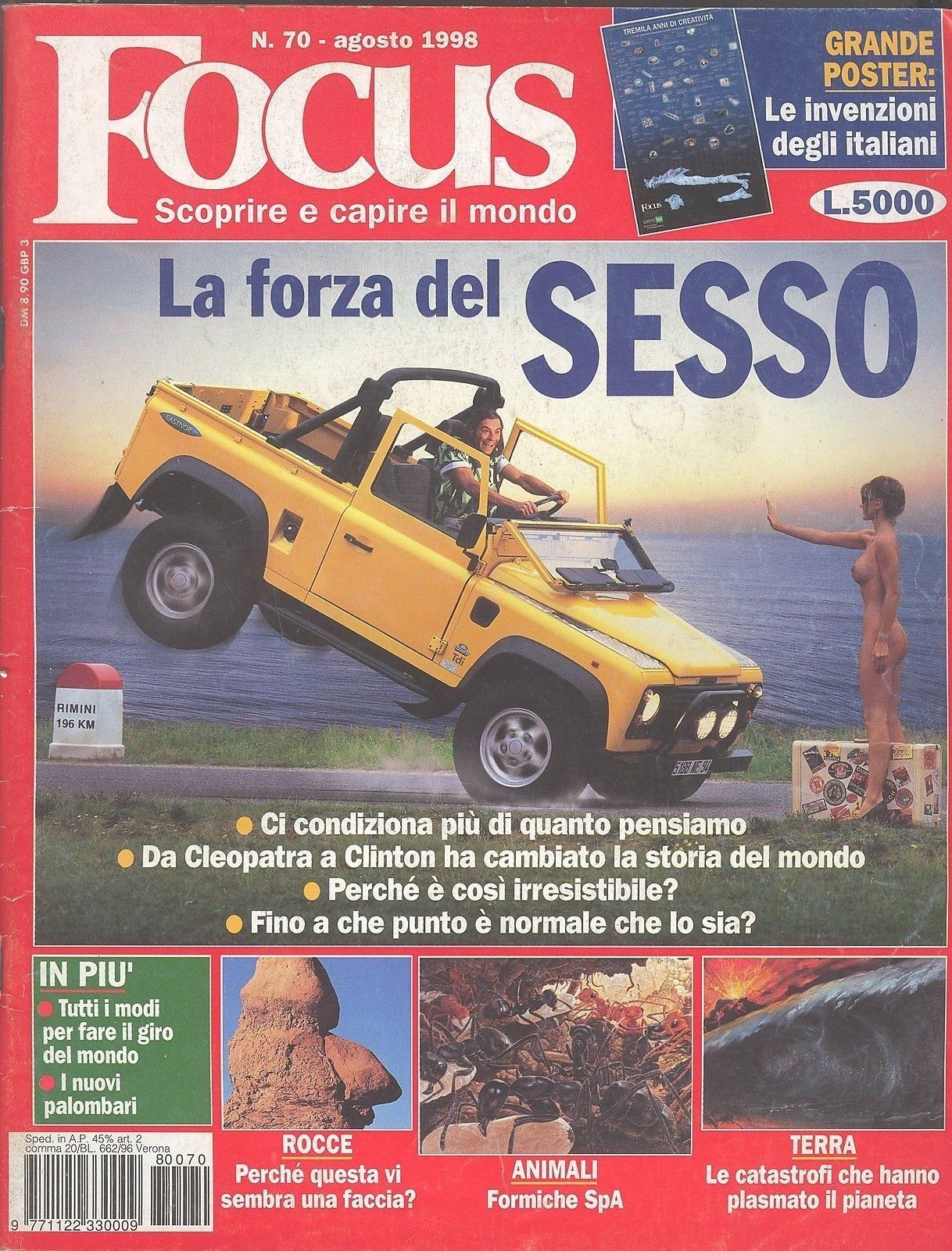 FOCUS N 70  - AGOSTO 1998