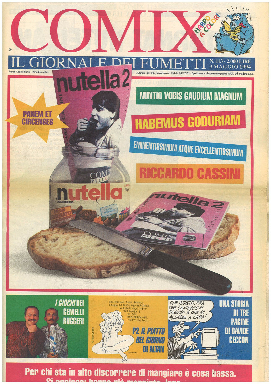 COMIX 3 MAGGIO 1994